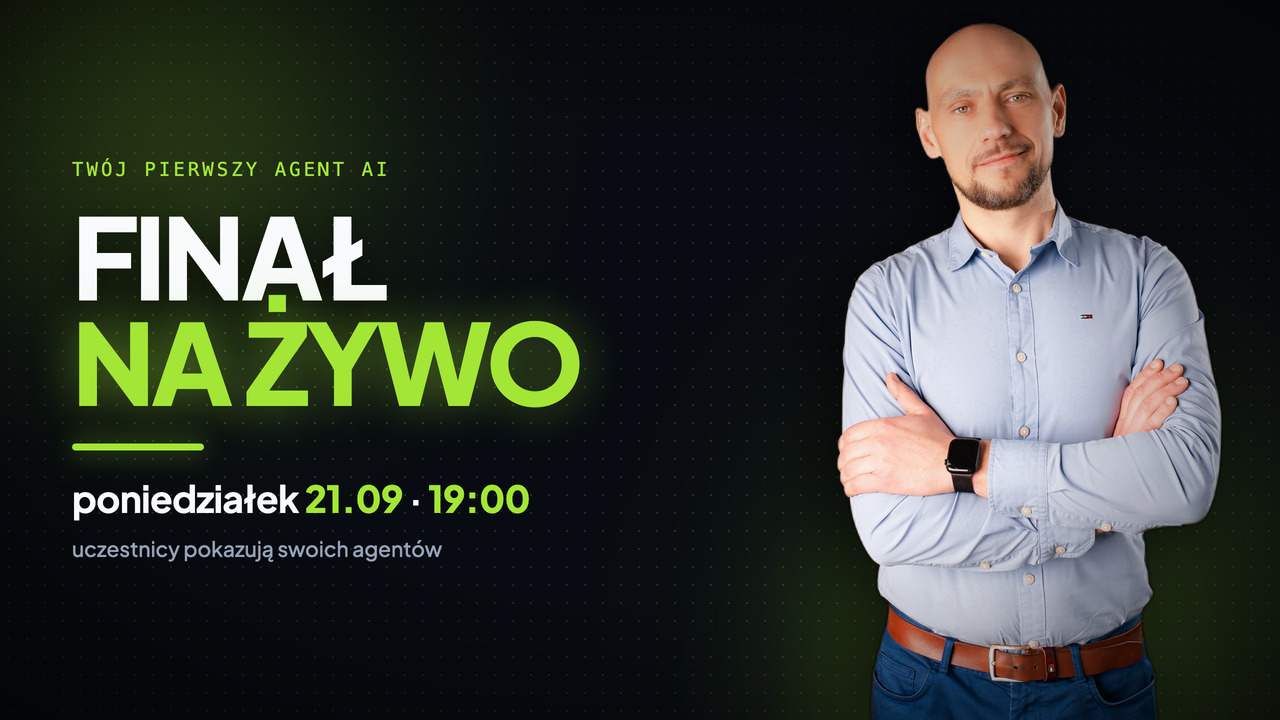 Finał wyzwania na żywo, poniedziałek 21.09 o 19:00