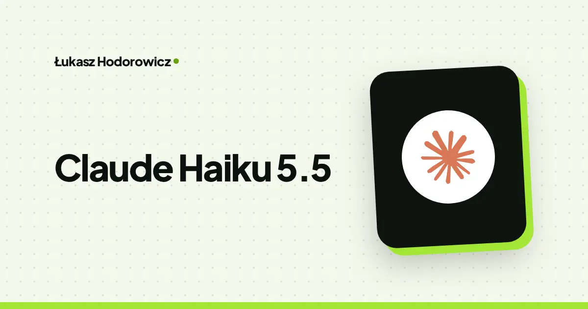Claude Haiku 5.5: tani i szybki model do pracy masowej